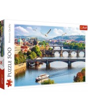 Puzzle Trefl de 500 piese - Prague, Czech Republic
