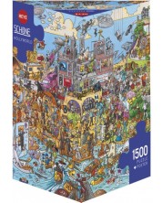 Puzzle Heye din 1500 de piese - Dezordine mondiala -1