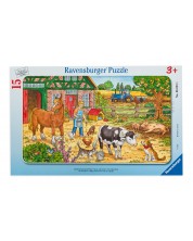 Puzzle Ravensburger de 15 piese - Ferma vesela