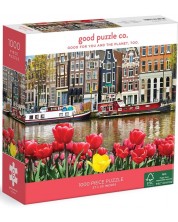 Puzzle Good Puzzle din 1000 de piese - Flori în Amsterdam -1
