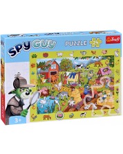 Puzzle Trefl din 24 de piese - Spy Guy, Ferma