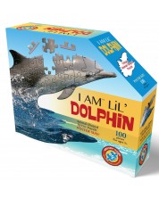 Puzzle Madd Capp de 100 piese - Delfin -1