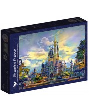 Puzzle Bluebird din 1000 de piese - Castelul Walt Disney