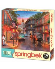 Puzzle Springbok din 1000 de piese - Bourbon Street -1