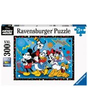 Puzzle Ravensburger de 300 XXL de piese - Mickey Mouse și prietenii -1