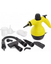 ESPERANZA Aparat de curățat cu abur EHS001, 1050W, 250 ml, 40 g/min, 115 C, Galben/negru - imagine 1