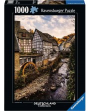 Puzzle Ravensburger  din 1000 de piese  - Monschau în Eifel -1