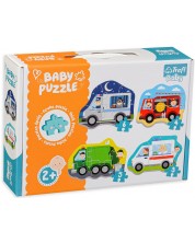 Puzzle Trefl 4 in 1 - Trefl Baby Puzzles  -1