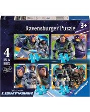 Puzzle de 24 de piese Ravensburger 4 în 1 - Lightyear -1