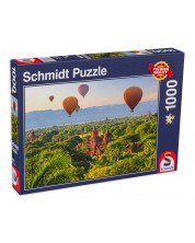Puzzle Schmidt din 1000 de piese - Hot Air Ballons -1