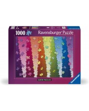 Puzzle Ravensburger din 1000 de piese. - Culori pe culori -1