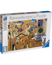 1000 piese puzzle Ravensburger - Opera lui Miro