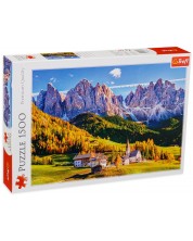 Puzzle Trefl din 1500 de piese - Dolomites, Italy -1