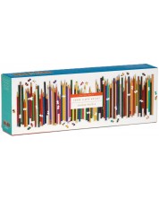 Puzzle panoramic Galison din 1000 de piese - Creioane colorate -1