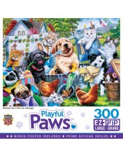 Puzzle Master Pieces din 300 XXL de piese - Washing time -1