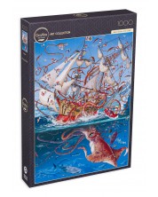 Puzzle Grafika din 1000 de piese - Kraken