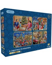 Holiday Time - 2 x 500 pezzi - Set di due puzzle, fai da