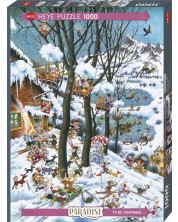 Puzzle Heye de 1000 piese -  Paradise In Winter