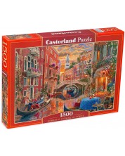 Puzzle Castorland din 1500 de piese - Seară romantică în Veneția  -1