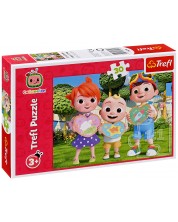 Puzzle Trefl din 30 de piese - Cocomelon, hai să ne jucăm împreună!