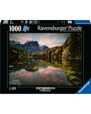 Puzzle Ravensburger  din 1000 de piese  - Prirodndin Biju: Ezerdin Piburg