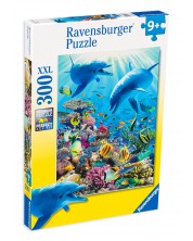 Puzzle Ravensburger din 300 XXL de piese - Aventura subacvatica -1