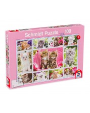 Puzzle Schmidt de 100 piese - Kittens