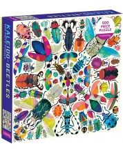 Puzzle Galison din 500 de piese - Kaleido Beetles -1