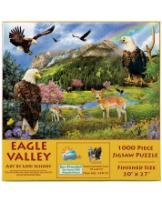 Puzzle SunsOut din 1000 de piese - Valea Vulturilor