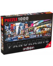 Puzzle panoramic Anatolian din 1000 de piese - Times Square, Larry Hersberger -1