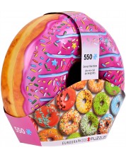 Puzzle Eurographics din 550 de piese - Donut Rainbow