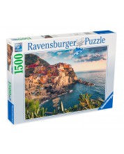 Puzzle Ravensburger de 1500 piese - Cinque Terre, Italia