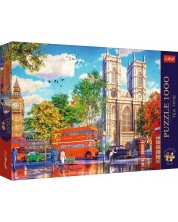 Puzzle Trefl din 1000 piese - Vedere din Londra 