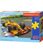 Puzzle Castorland din 60 de piese - Racing Bolide on Track -1
