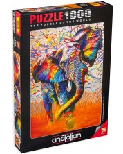 Puzzle Anatolian din 1000 de piese - Culori din Africa -1