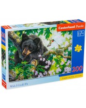 Puzzle Castorland din 200 de piese - Ursul -1