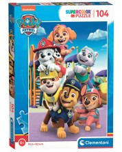 Puzzle Clementoni din 104 piese - PAW Patrol, tip 3