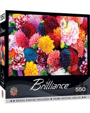 Puzzle Master Pieces din 550 de piese - Beautiful Blooms -1