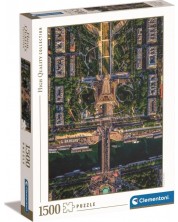 Puzzle Clementoni din 1500 piese - Zbor peste Paris