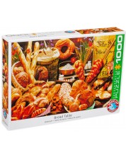 Puzzle Eurographics de 1000 piese -  Bread Table