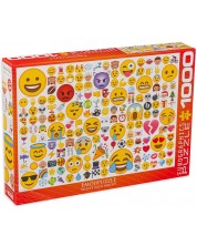 Puzzle Eurographics de 1000 piese - Emoticon, Care sunt dispoziziile tale?