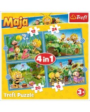 Puzzle Trefl 4 in 1 - Maya's adventures