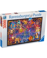 Puzzle Ravensburger din 3000 de piese - Semnele zodiacale  -1
