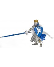 Figurina Papo The Medieval Era – Cavaler pe Dragonul Albastru
