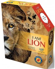 Puzzle Madd Capp de 550 piese - I am lion -1