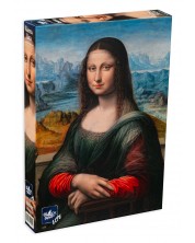 Puzzle Black Sea Lite de 1000 piese - Mona Lisa, Leonardo da Vinci