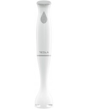 Blender de mana Tesla - HB100WG, 200W, 1 viteza, alb/gri -1