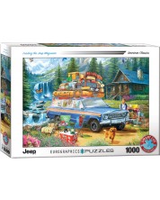 Puzzle Eurographics 1000 Pieces - Jeep: Încărcarea lui Wagoneer  -1