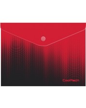 Cool Pack Gradient Gradient Cranberry Button Folder - A4 -1