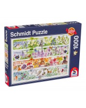 Puzzle Schmidt din 1000 de piese - Anotimpuri -1